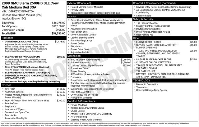 2009 GMC Sierra 2500HD SLE