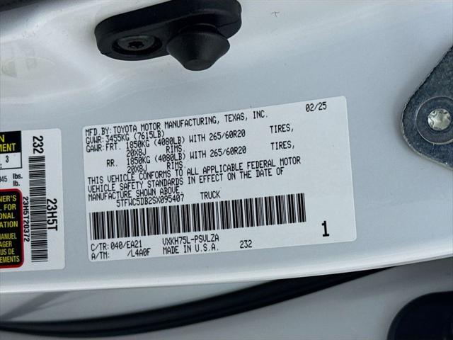 2025 Toyota Tundra Limited CrewMax 6.4' Bed