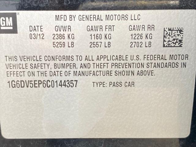 2012 Cadillac CTS-V Base