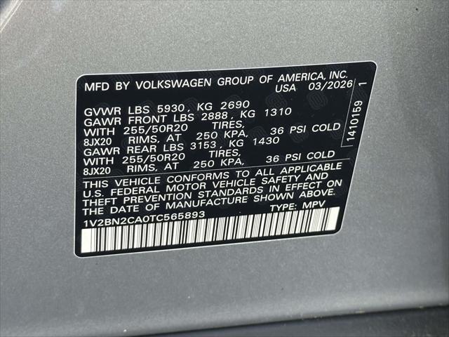 2026 Volkswagen Atlas SEL