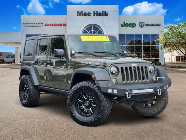 2016 Jeep Wrangler Unlimited Rubicon for sale in Temple, TX