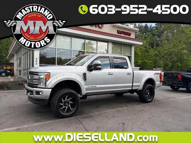 2018 Ford F-250 4X4 PLATINUM 6.7L POWERSTROKE DIESEL 55K MILES!!! for sale in Salem, NH