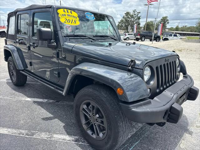 2018 Jeep Wrangler JK Unlimited Freedom Edition 4x4
