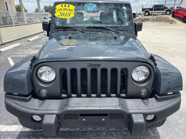 2018 Jeep Wrangler JK Unlimited Freedom Edition 4x4
