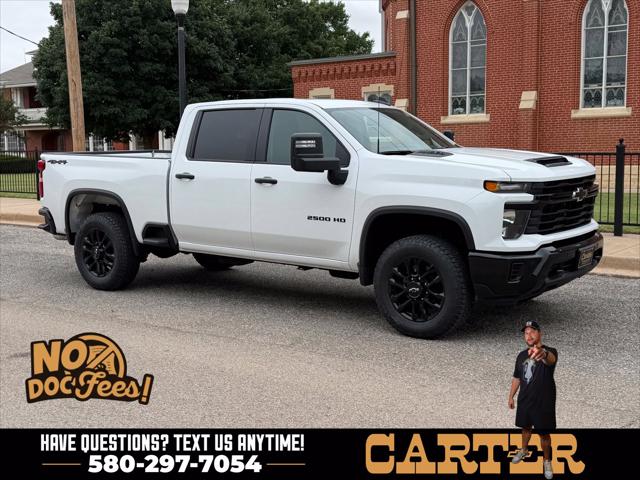 2026 Chevrolet Silverado 2500HD Crew Cab, Standard Bed, WT, 4WD for sale in Okarche, OK