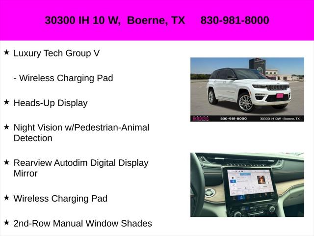 2022 Jeep Grand Cherokee Summit 4x4
