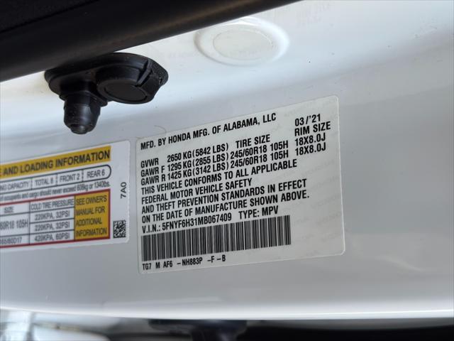 2021 Honda Pilot AWD EX