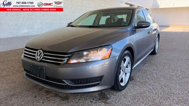 2012 Volkswagen Passat 2.5L SE for sale in NEWPORT NEWS, VA