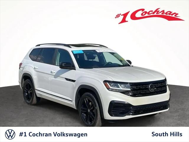 2023 Volkswagen Atlas 3.6L V6 SEL R-Line Black for sale in Pittsburgh, PA