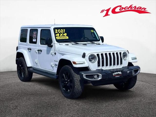 2021 Jeep Wrangler 4xe Unlimited Sahara 4x4 for sale in Youngstown, OH