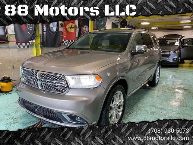 2016 Dodge Durango Citadel Anodized Platinum for sale in Evergreen Park, IL