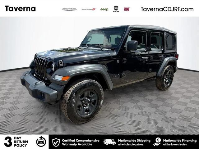 2022 Jeep Wrangler Unlimited Sport 4x4 for sale in Plantation, FL