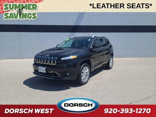 2016 Jeep Cherokee Overland for sale in Green Bay, WI