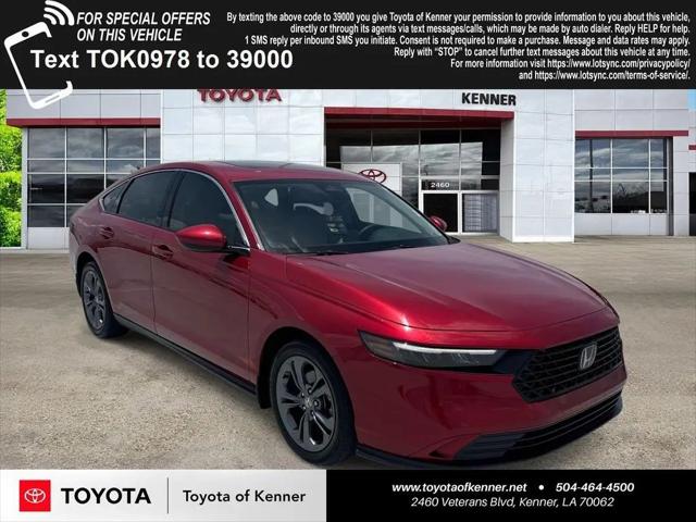 2024 Honda Accord EX for sale in Kenner, LA