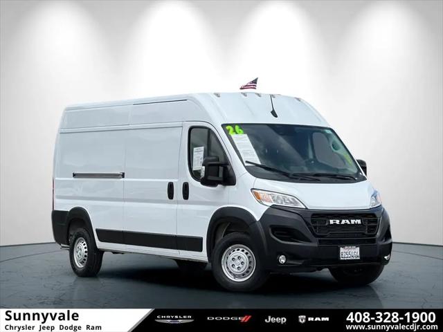 2026 Ram ProMaster 2500 Cargo Van Tradesman High Roof 159" WB w/Pass Seat for sale in Sunnyvale, CA