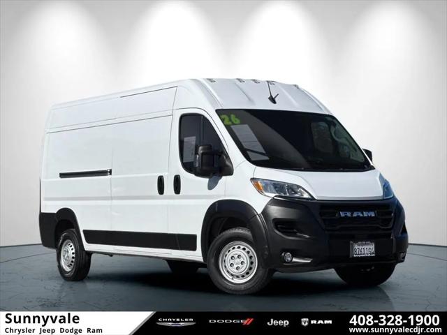 2026 Ram ProMaster 2500 Cargo Van Tradesman High Roof 159" WB w/Pass Seat for sale in Sunnyvale, CA