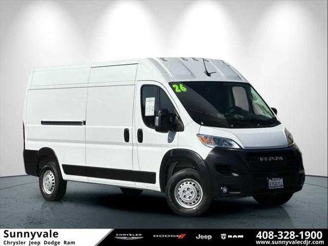 2026 Ram ProMaster 2500 Cargo Van Tradesman High Roof 159" WB w/Pass Seat for sale in Sunnyvale, CA