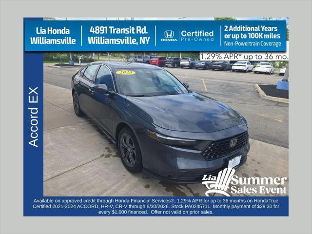 2023 Honda Accord EX for sale in Williamsville, NY