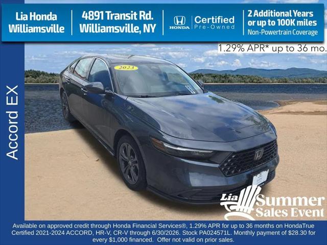 2023 Honda Accord EX for sale in Williamsville, NY