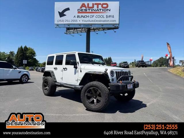2014 Jeep Wrangler Unlimited Sahara for sale in Puyallup, WA