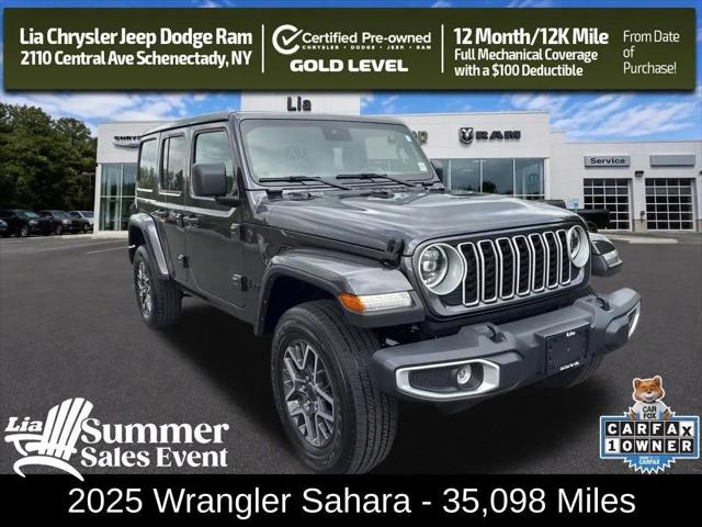 2025 Jeep Wrangler 4-Door Sahara 4x4 for sale in Schenectady, NY