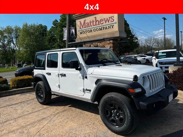 2022 Jeep Wrangler Unlimited Sport 4x4 for sale in Covington, PA