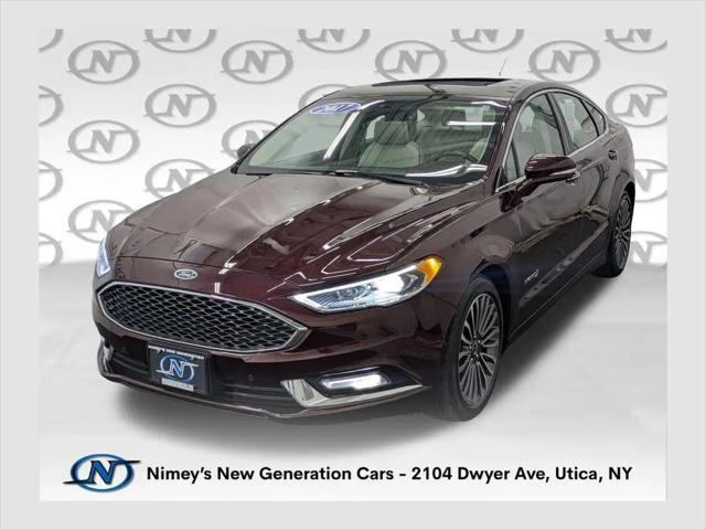 2017 Ford Fusion Hybrid Platinum for sale in Utica, NY