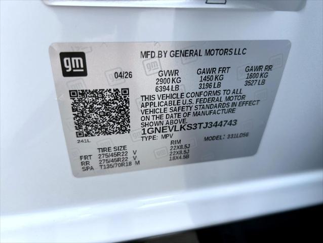 2026 Chevrolet Traverse AWD RS