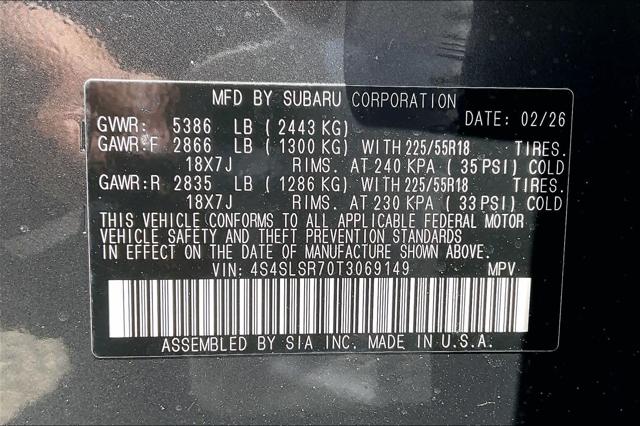 2026 Subaru Forester Limited