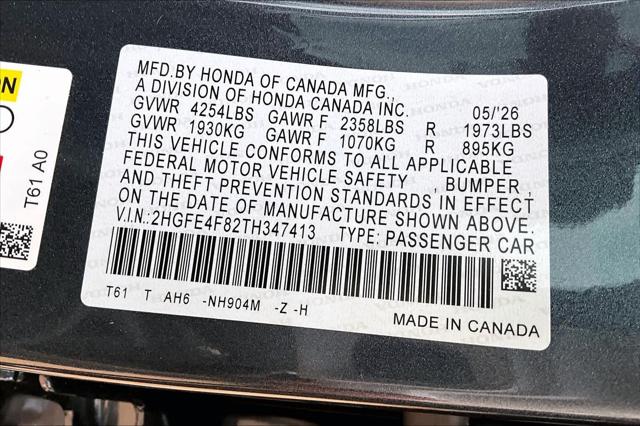 2026 Honda Civic Sport