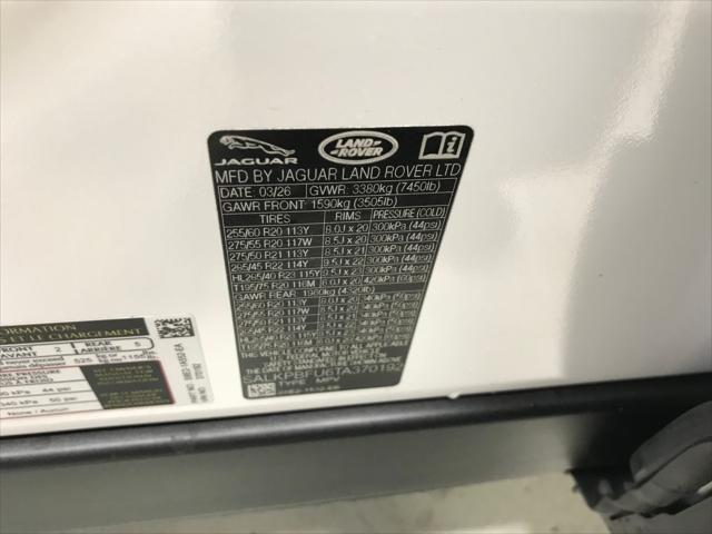 2026 Land Rover Range Rover P400 SE 7 Seat