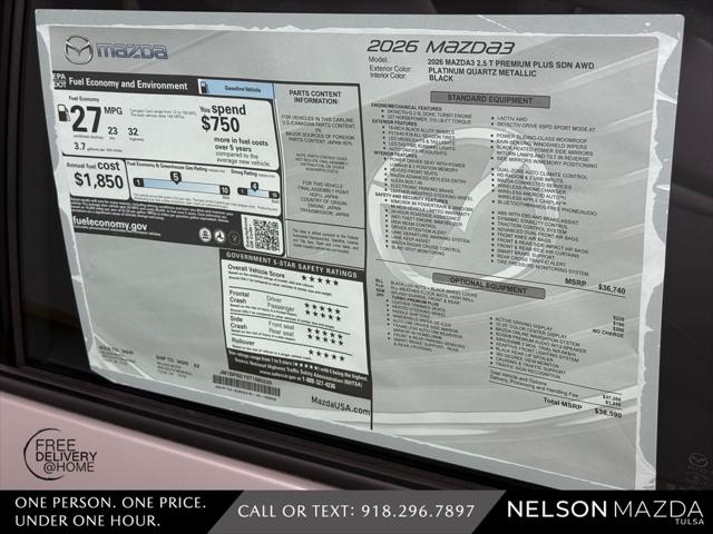 2026 Mazda Mazda3 2.5 Turbo Premium Plus
