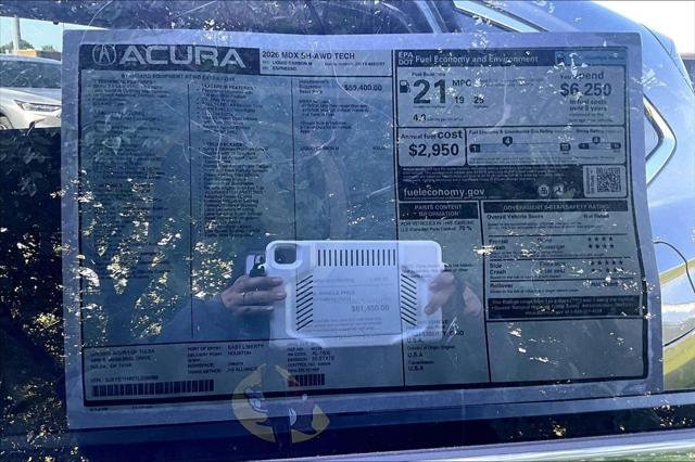 2026 Acura MDX Technology Package