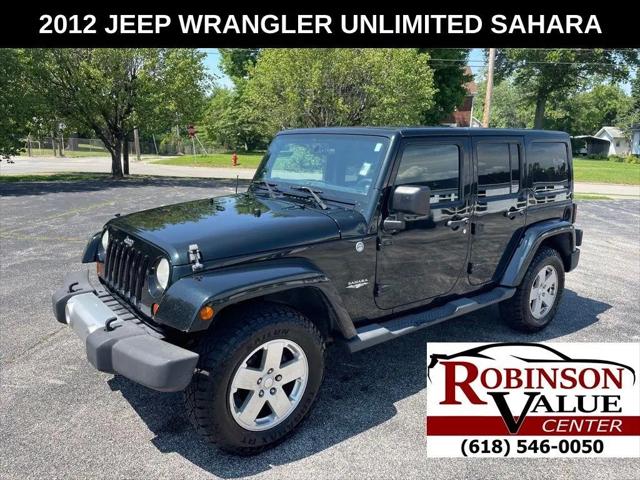 2012 Jeep Wrangler Unlimited Sahara for sale in Robinson, IL