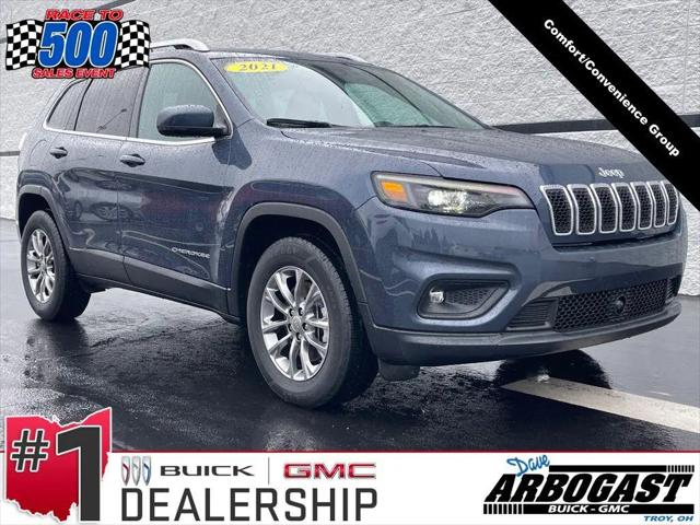 2021 Jeep Cherokee Latitude Lux 4x4 for sale in Troy, OH