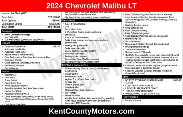 2024 Chevrolet Malibu FWD 1LT for sale in Dover, DE
