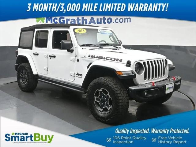 2018 Jeep Wrangler Unlimited Rubicon 4x4 for sale in Cedar Rapids, IA