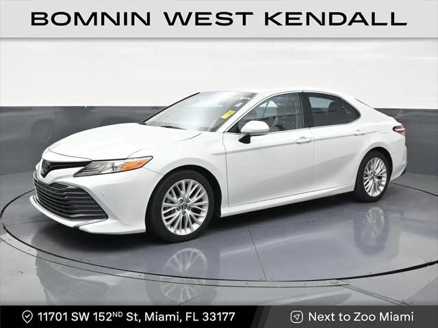 2018 Toyota Camry XLE for sale in Miami, FL