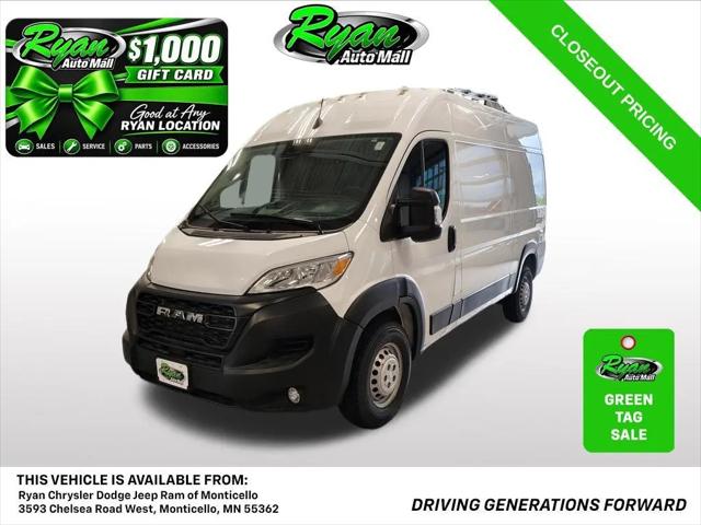 2024 Ram ProMaster 2500 Cargo Van Tradesman High Roof 136" WB w/Pass Seat for sale in Monticello, MN
