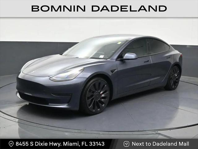 2021 Tesla Model 3 Performance Dual Motor All-Wheel Drive for sale in Miami, FL