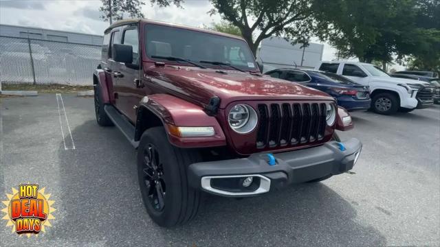 2022 Jeep Wrangler 4xe Unlimited Sahara 4x4