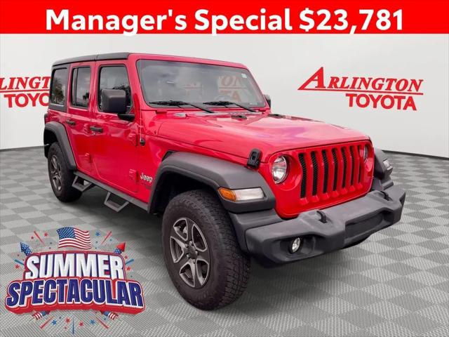 2021 Jeep Wrangler Sport S 4x4 for sale in Jacksonville, FL