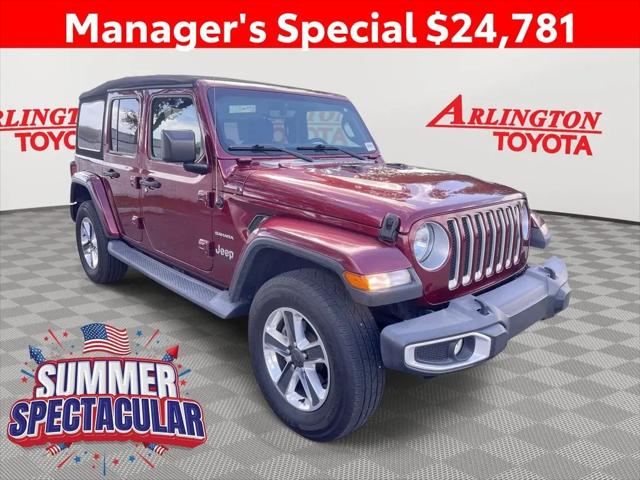 2021 Jeep Wrangler Sahara 4x4 for sale in Jacksonville, FL