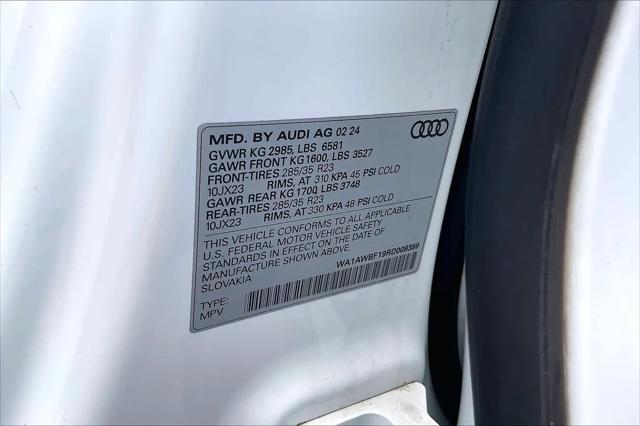 2024 Audi SQ8 Premium Plus 4.0 TFSI quattro