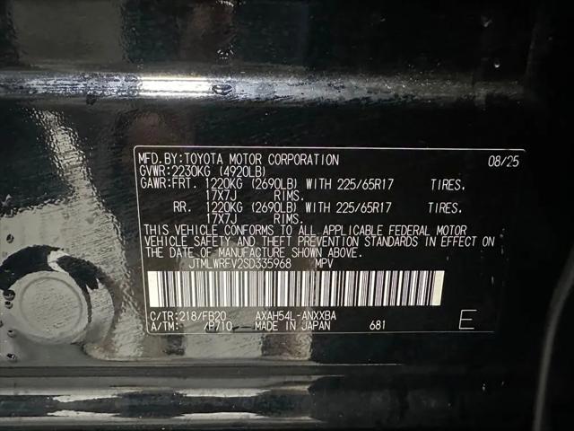 2025 Toyota RAV4 Hybrid LE