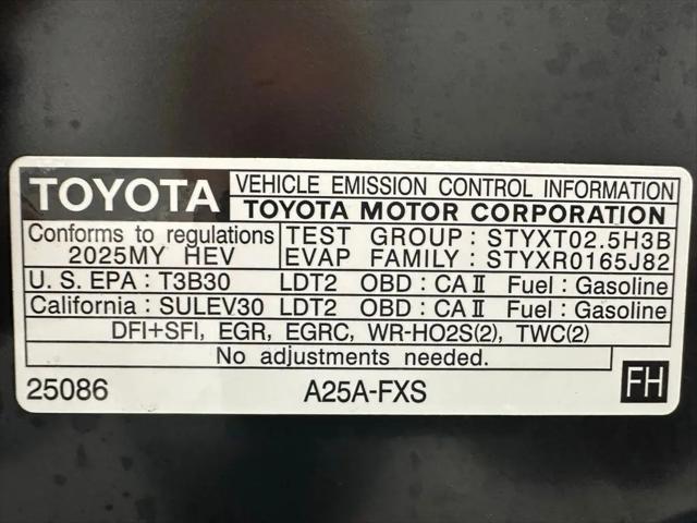 2025 Toyota RAV4 Hybrid LE