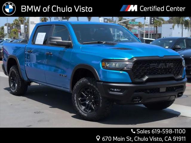 2025 Ram 1500 Rebel Crew Cab 4x4 5'7" Box for sale in Chula Vista, CA