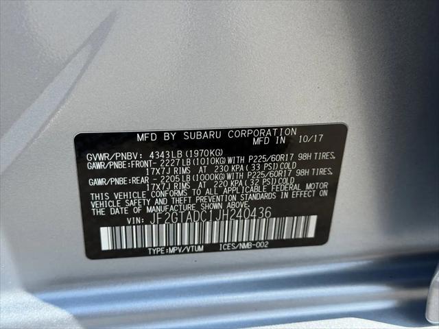 2018 Subaru Crosstrek 2.0i Premium