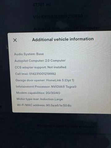2017 Tesla Model S 75