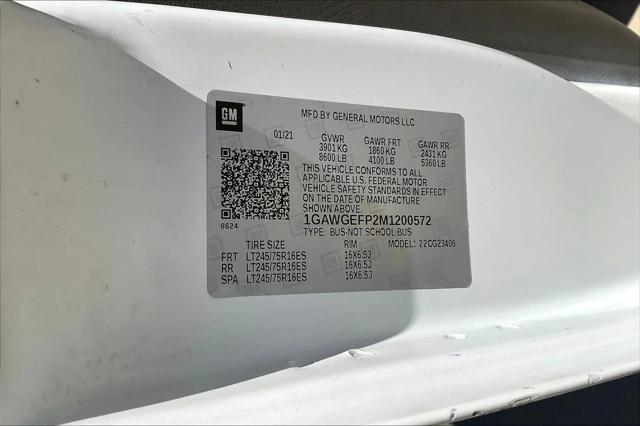 2021 Chevrolet Express Passenger RWD 2500 Regular Wheelbase LS